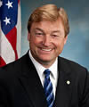 Dean Heller *  John Ensign (R) - Resigned on May 3, 2011 due to a sex scandal and other ethics violations. He was succeded by Dean Heller who was appointed by Governor Brian Sandoval. 